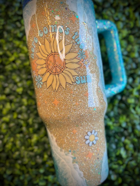 Beach 40 oz Stainless Steel Tumbler