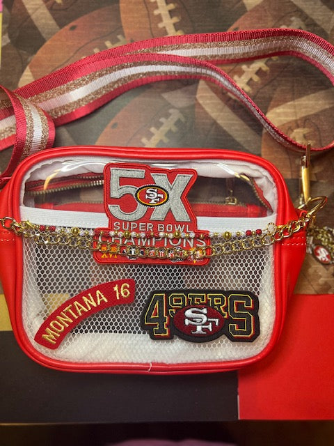 Custom Clear Stadium Game Day / Concert Bag