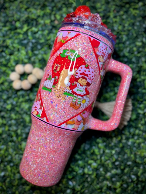 Strawberry 40 oz Tumbler