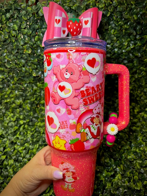 Strawberry 40 oz Tumbler (version 2)
