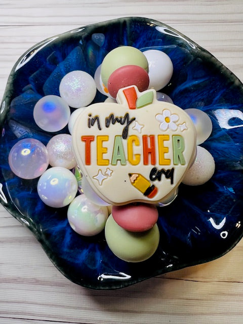 Teacher Apple Cup Charm 2